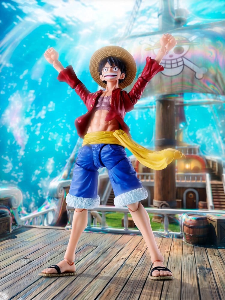One Piece S.H.Figuarts Action Figure Monkey D. Luffy -Two Years Later-