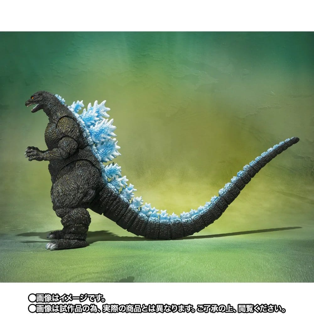 Godzilla S.H.MonsterArts Action Figure Godzilla (Godzilla vs. Mechagodzilla II Poster Coloring Ver.) -Movie Graphic Plus-