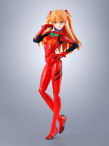 Evangelion S.H.Figuarts Action Figure Asuka Shikinami Langley 14 cm - Bandai Tamashii Nations Action Figures