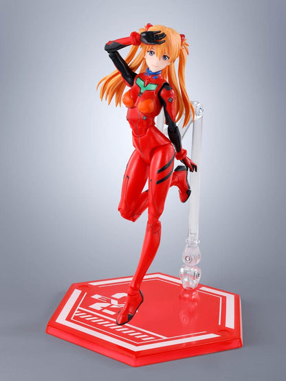 Evangelion S.H.Figuarts Action Figure Asuka Shikinami Langley 14 cm - Bandai Tamashii Nations Action Figures