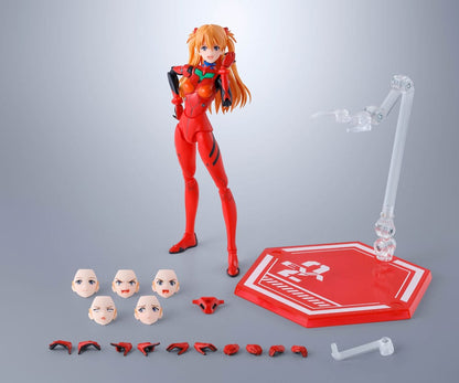 Evangelion S.H.Figuarts Action Figure Asuka Shikinami Langley 14 cm - Bandai Tamashii Nations Action Figures