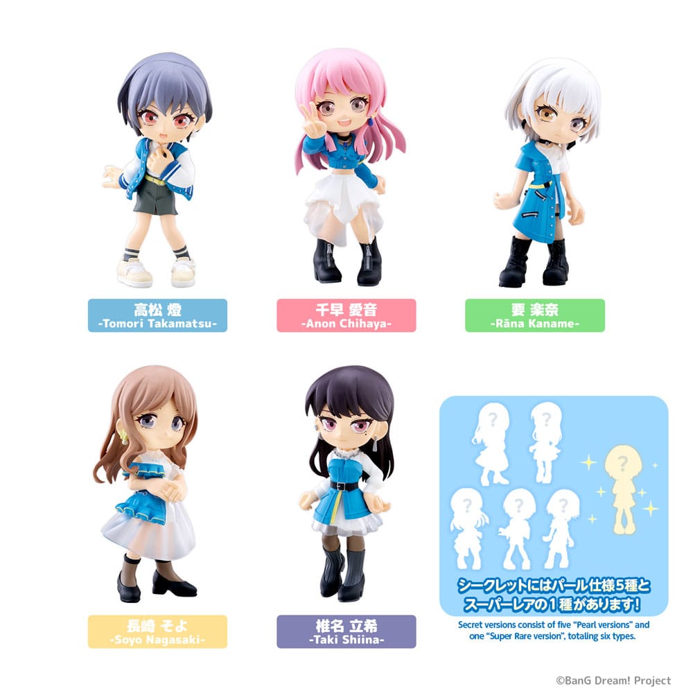 BanG Dream! It's MyGO!!!!! PalVerse PVC Figures Assortment (6)