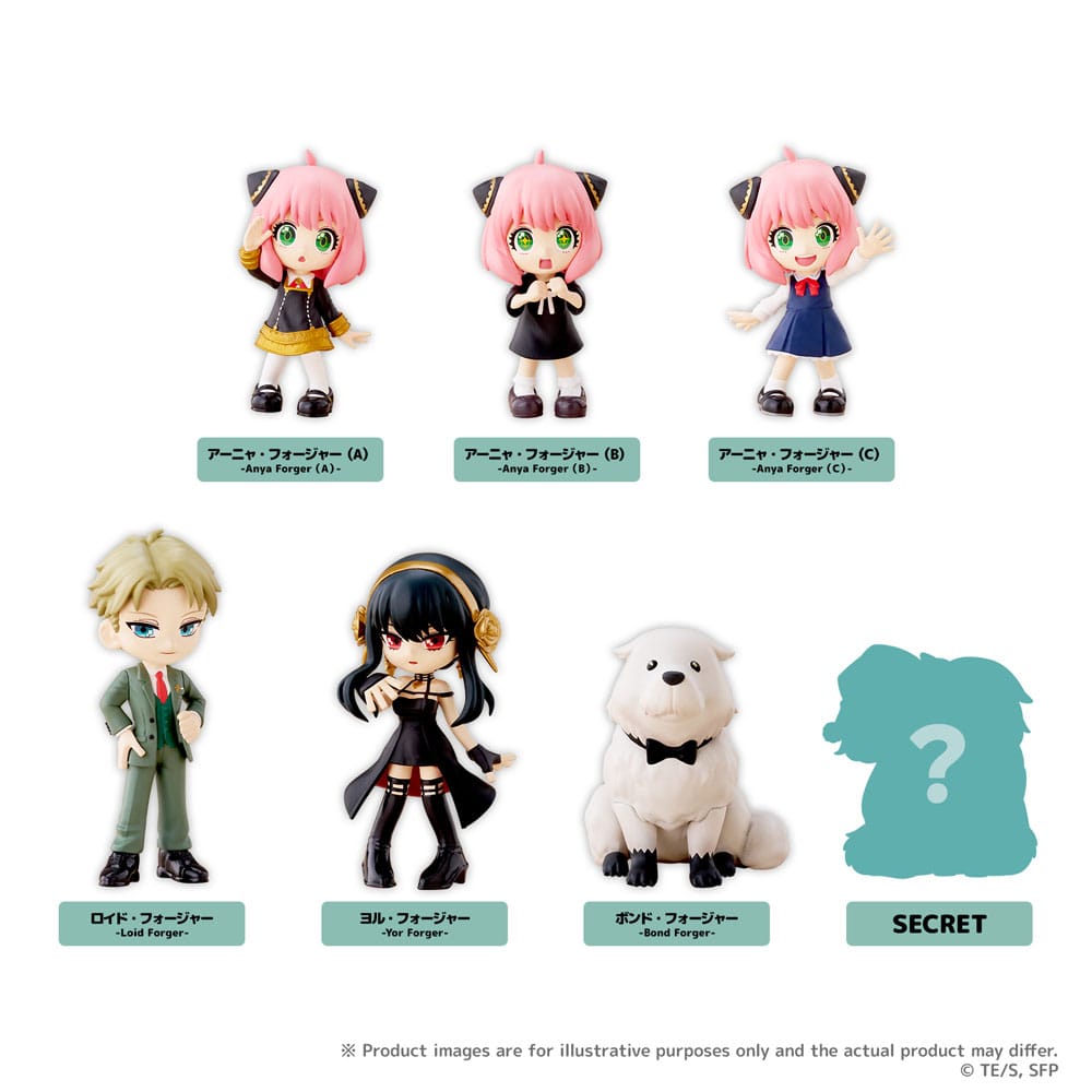 Spy x Family PalVerse PVC Figures Assortment (6)