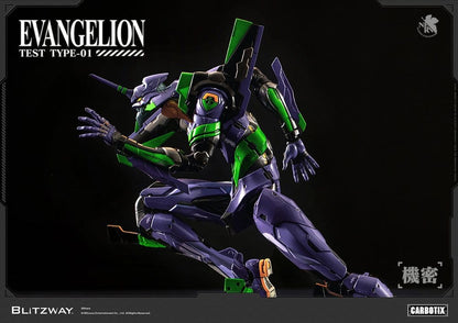 Evangelion Carbotix Action Figure Evangelion Unit-01 Test Type (Standard Ver.) 33 cm - Blitzway Action Figures