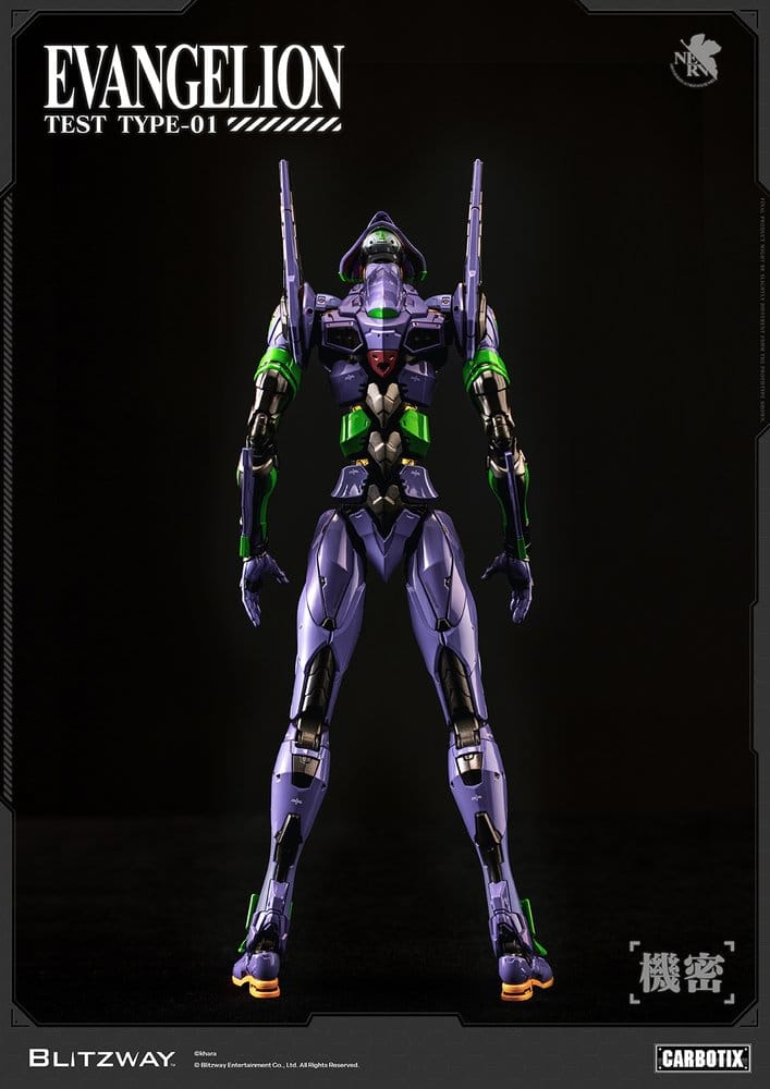 Evangelion Carbotix Action Figure Evangelion Unit-01 Test Type (DX Ver.) 33 cm - Blitzway Action Figures