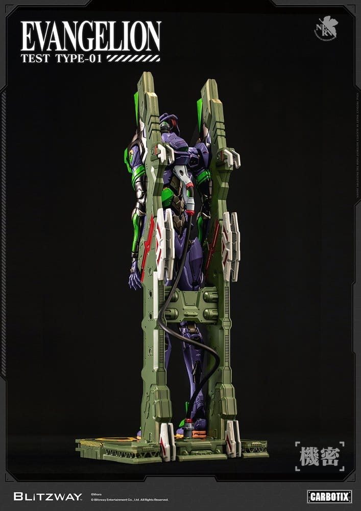 Evangelion Carbotix Action Figure Evangelion Unit-01 Test Type (DX Ver.) 33 cm - Blitzway Action Figures