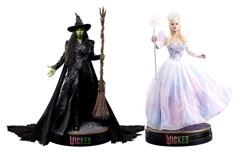 Wicked 2: For Good Superb Scale Statue 1/4 Elphaba & Glinda (DX Ver.) - Blitzway Statues