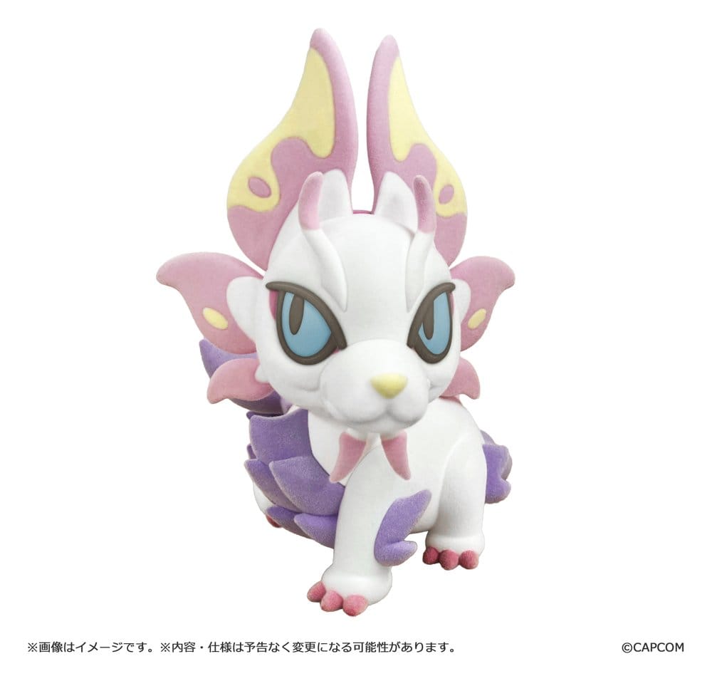 Monster Hunter Chibi Style Flocked Figure Mizutsune 12 cm