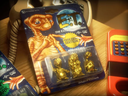 E.T. the Extra-Terrestrial Collector's Set Mini Figures 3-Pack Golden Edition - Doctor Collector Mini Figures