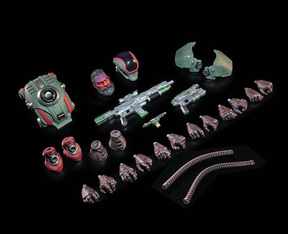 Cosmic Legions Actionfigur T.U.5.C.C. Experiment AA-20 - Four Horsemen Toy Design Action Figures