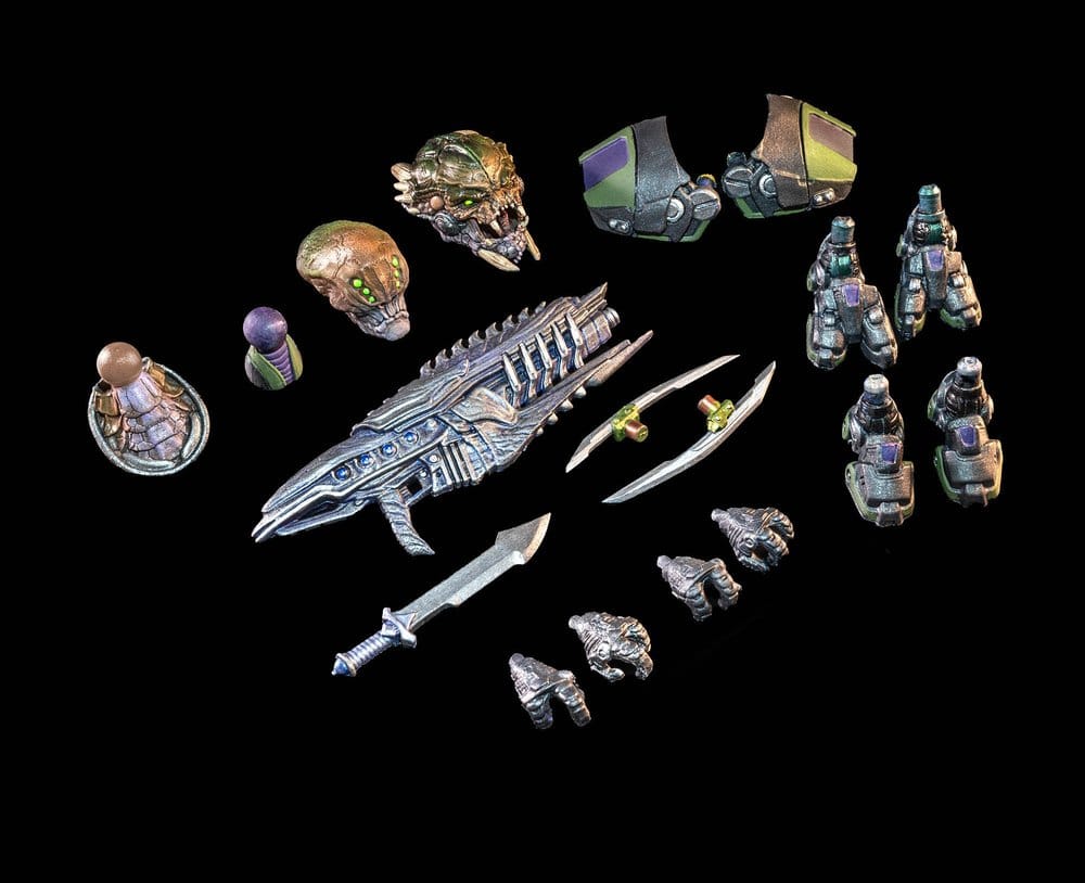 Cosmic Legions Actionfigur T.U.5.C.C. Experiment CC-24 - Four Horsemen Toy Design Action Figures