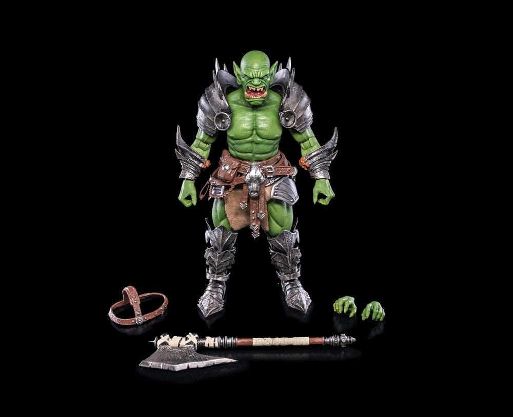 Mythic Legions Action Figure Orc Barbarian (Enemy Figure) 18 cm - Four Horsemen Toy Design Action Figures