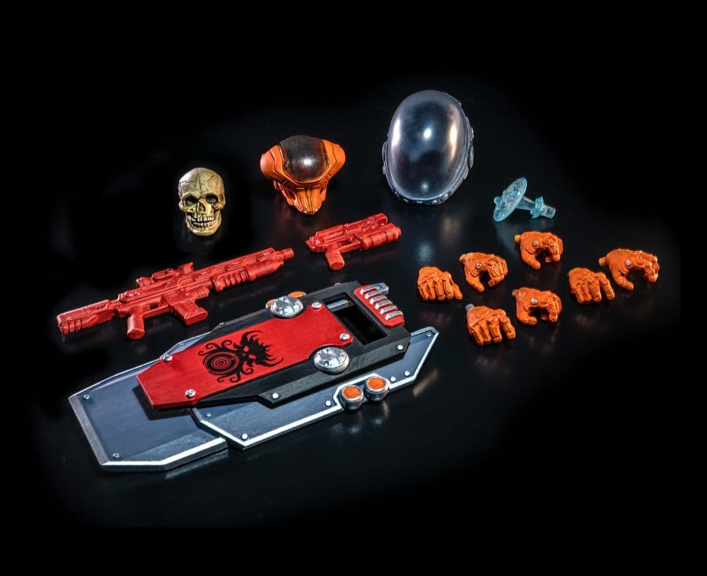 Cosmic Legions Actionfigur Wal-torr the Mad - Four Horsemen Toy Design Action Figures