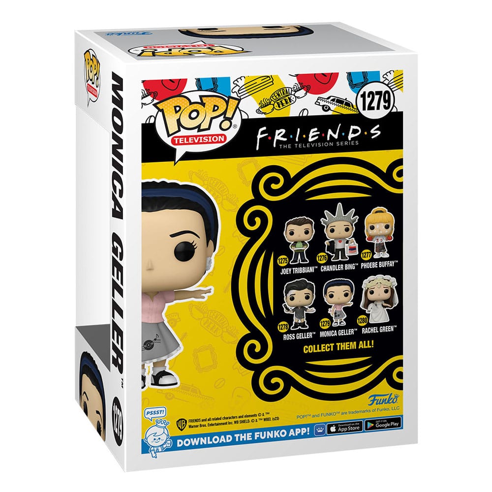 Friends POP! TV Vinyl Figures Waitress Monica Assortment 6 - Funko Pop! Figures