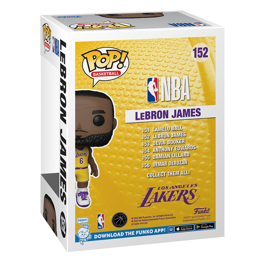 NBA POP! Sports Vinyl Figure LeBron James (Lakers) - Funko Pop! Figures