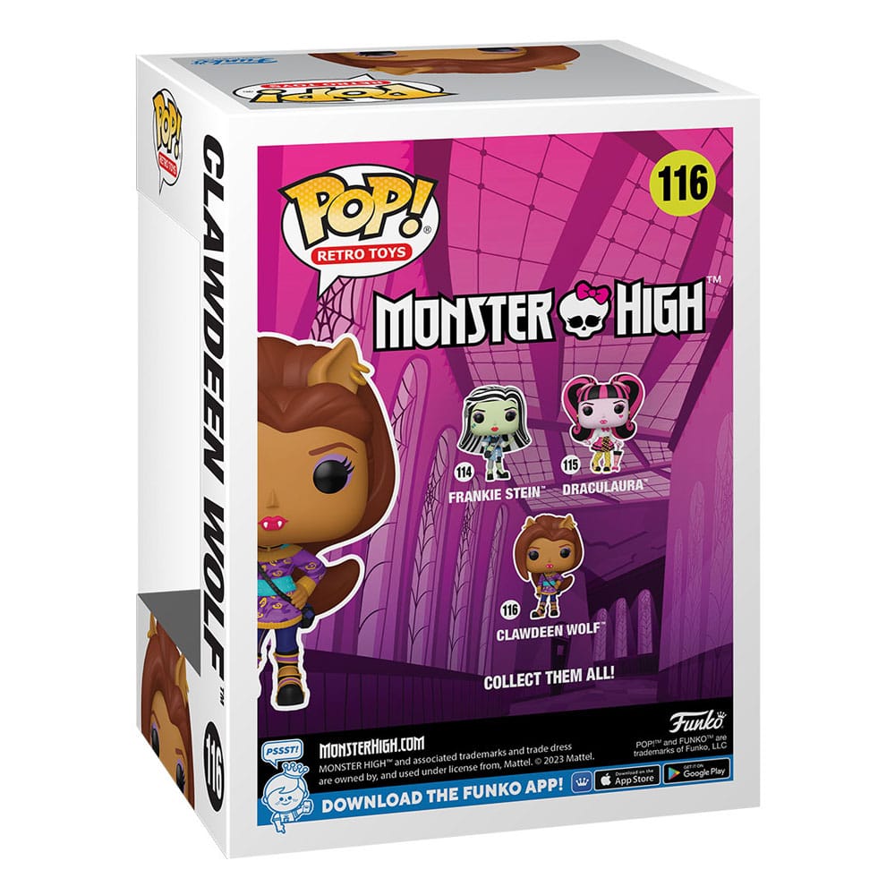 Monster High POP! Vinyl Figure Clawdeen - Funko Pop! Figures