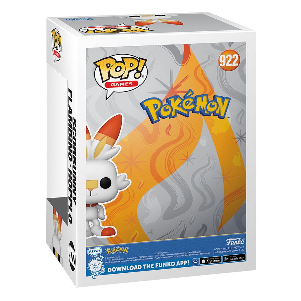 Pokémon POP! Games Vinyl Figure Scorbunny (EMEA) - Funko Pop! Figures