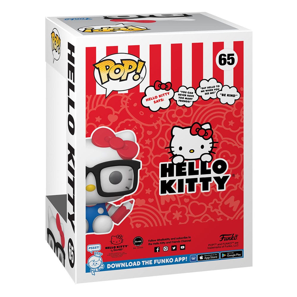 Hello Kitty POP! Sanrio Vinyl Figure Hello Kitty Nerd - Funko Pop! Figures