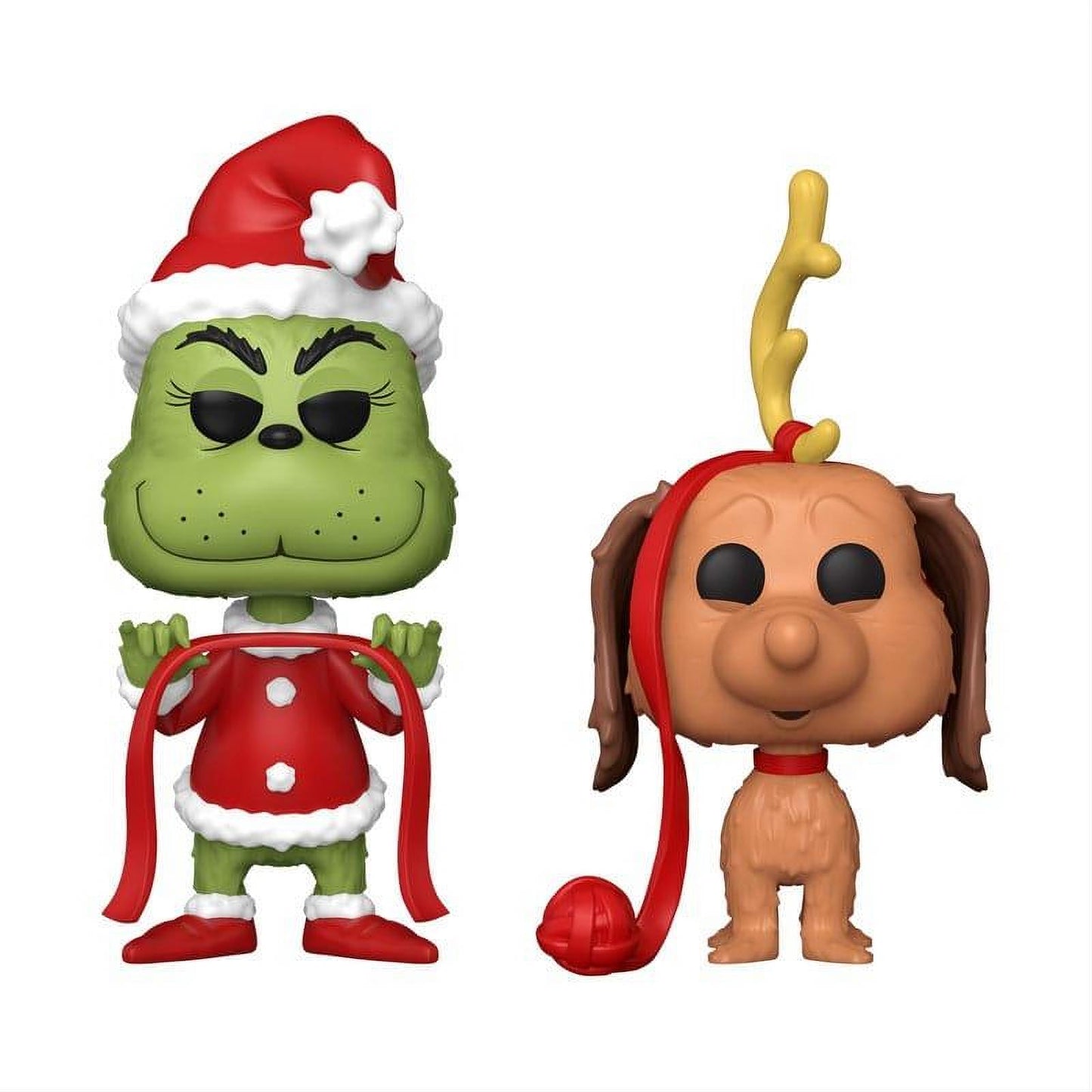 The Grinch(Anniversary) POP! Books Vinyl Figures 2-Pack Grinch w/ Max - Funko Mini Figures