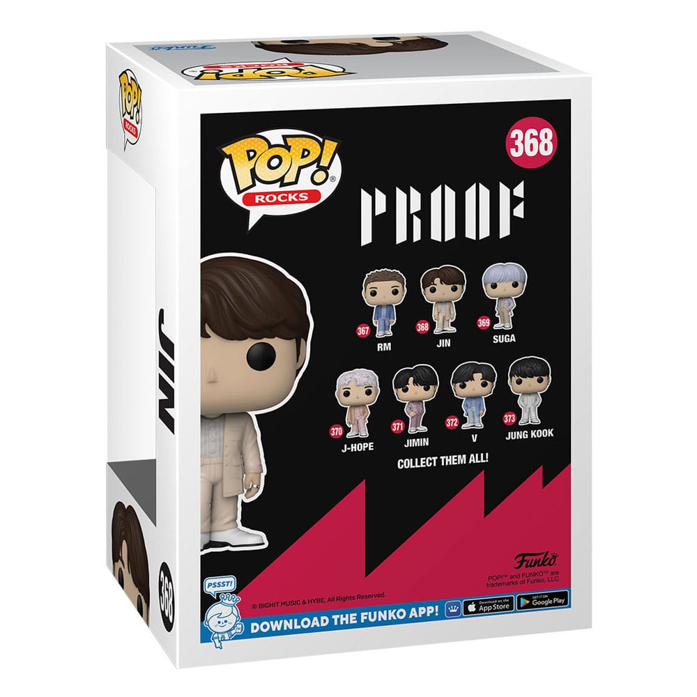 BTS POP! Rocks Vinyl Figure Jin - Funko Pop! Figures