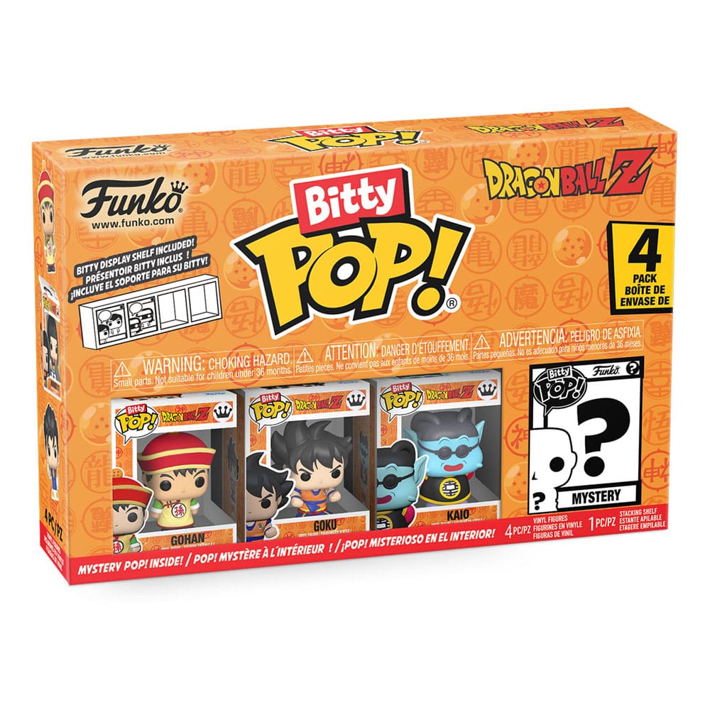 Dragon Ball Bitty POP! Vinyl Figure 4-Pack Series 1 2,5 cm - Funko Mini Figures, Pop! Figures