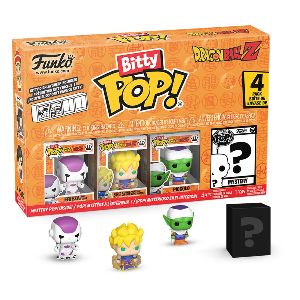Dragon Ball Bitty POP! Vinyl Figure 4-Pack Series 4 2,5 cm - Funko Mini Figures, POP! Figures