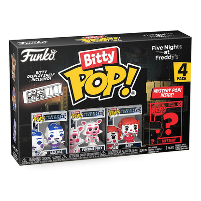 Five Nights at Freddy's Bitty POP! Vinyl Figure 4-Pack Ballora 2,5 cm - Funko Pop! Figures