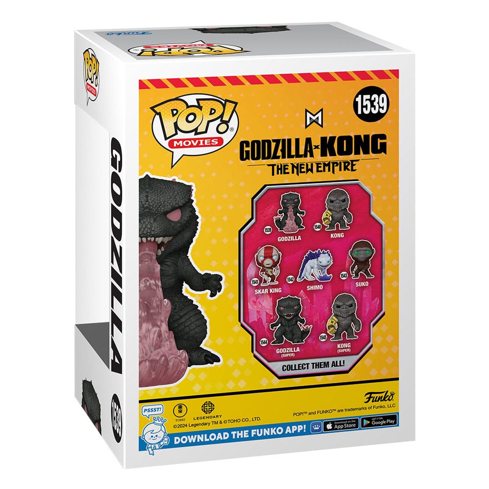 Godzilla vs. Kong 2 POP! Movies Vinyl Figure Godzilla w/Heat-Ray - Funko Pop! Figures