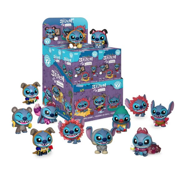 Disney Mystery Mini Figures Stitch in Costume Display (12)