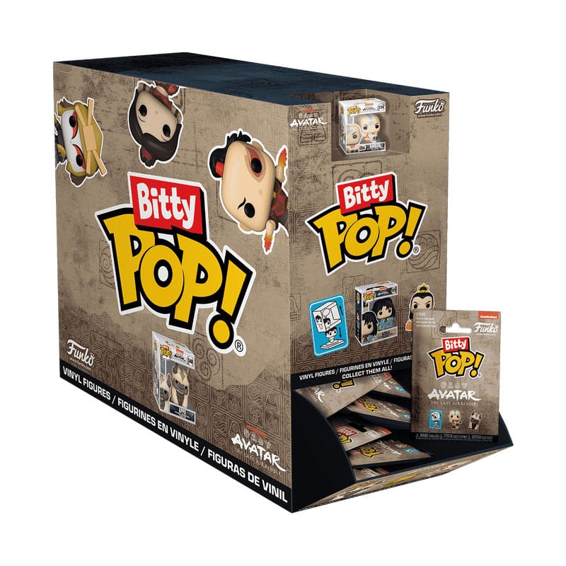 Avatar The Last Airbender Bitty POP! Vinyl Figure Display Box Qty 32 PDQ 2,5 cm - Funko POP! Figures