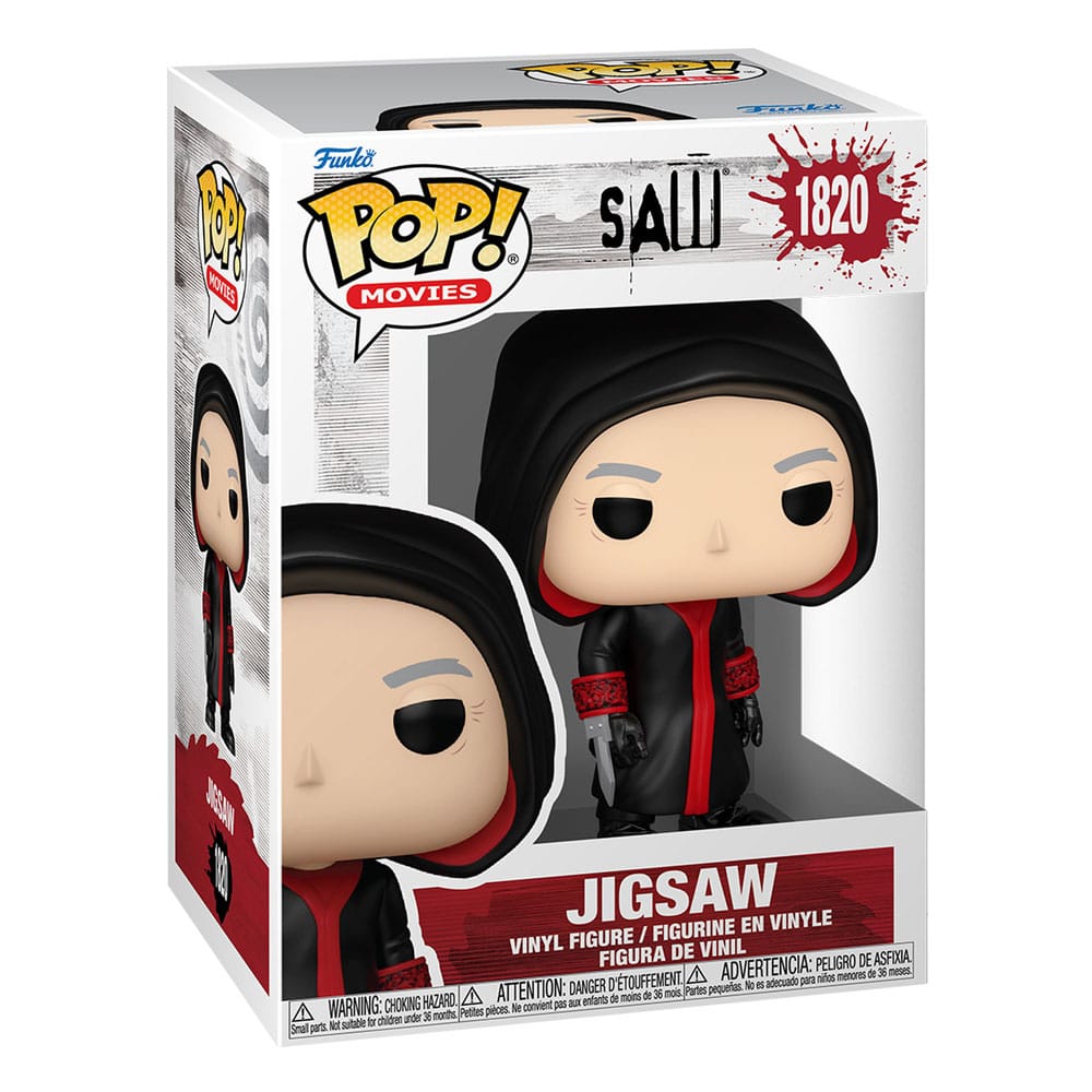 Saw POP! Movies Vinyl Figure Jigsaw with Chase Assortment Box Qty 6 - Funko Pop! Figures