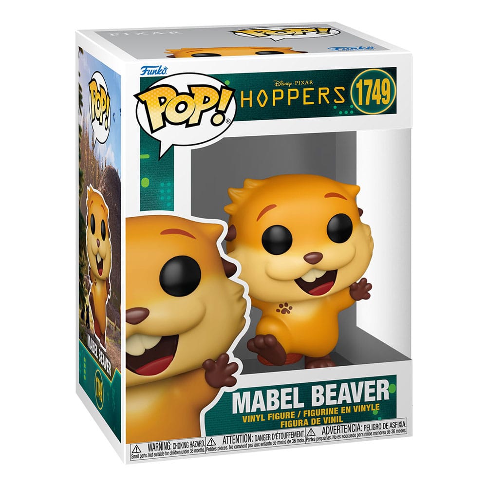 Hoppers POP! Movies Vinyl Figures Mabel Beaver w/Chase Assortment Box Qty 6 - Funko Pop! Figures