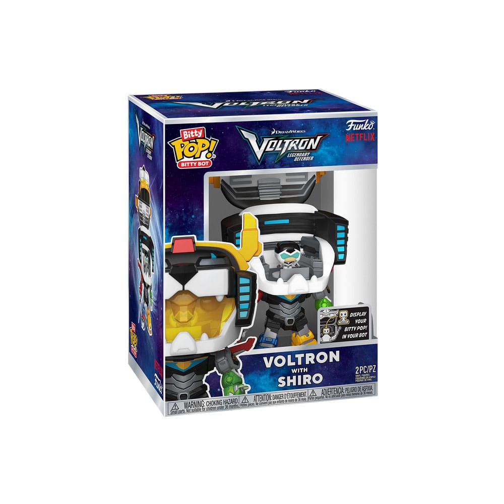 Voltron Bitty POP! Bots Figure Voltron with Shiro 2,5 cm - Funko Pop! Figures