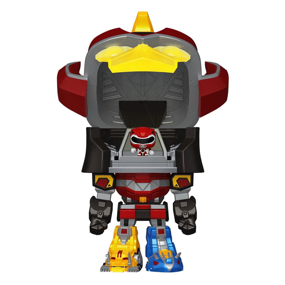 Mighty Morphin Power Rangers Bitty POP! Bots Figure 4-Pack Megazord with Red Ranger2,