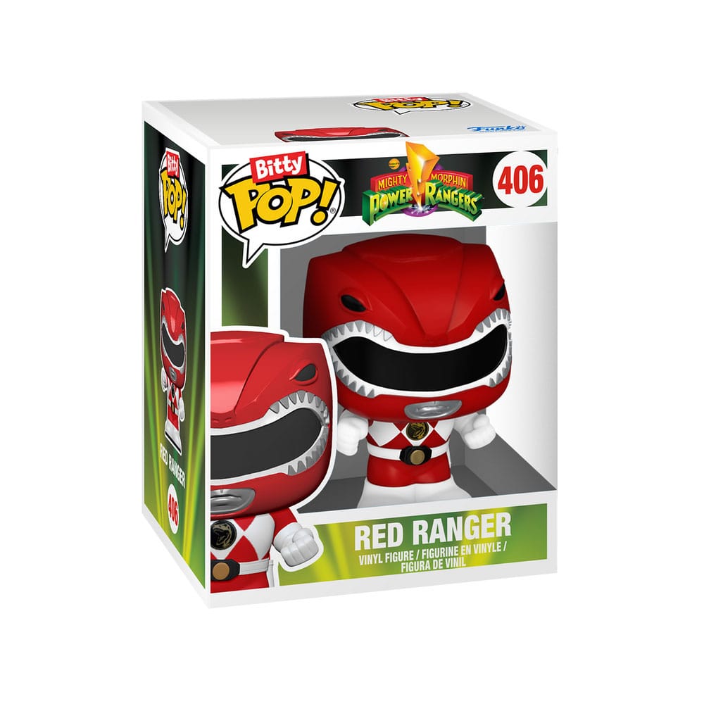 Mighty Morphin Power Rangers Bitty POP! Bots Figure 4-Pack Megazord with Red Ranger2,