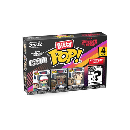 Stranger Things Bitty POP! Vinyl Figure 4-Pack Dustin 2,5 cm - Funko Pop! Figures