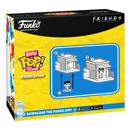 Friends Bitty POP! Town Vinyl Figure Rachel at Central Perks 2,5 cm - Funko Pop! Figures