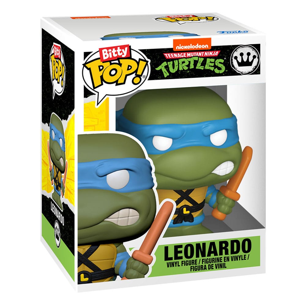 Teenage Mutant Ninja Turtles Bitty POP! Bitty Box Display with 2 Vinyl Figures Sewer Lair - Funko Pop! Figures