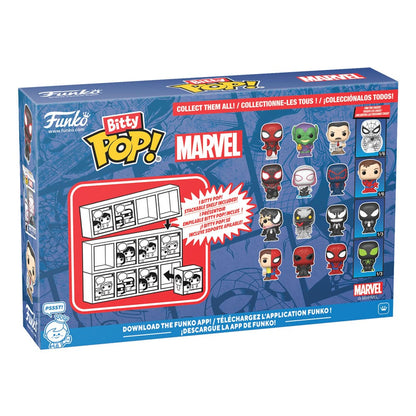 Spider-Man Bitty POP! Vinyl Figure 4-Pack Series 2 2 cm - Funko Mini Figures, POP! Figures