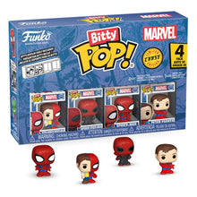 Spider-Man Bitty POP! Vinyl Figure 4-Pack Series 4 2 cm - Funko Mini Figures, POP! Figures