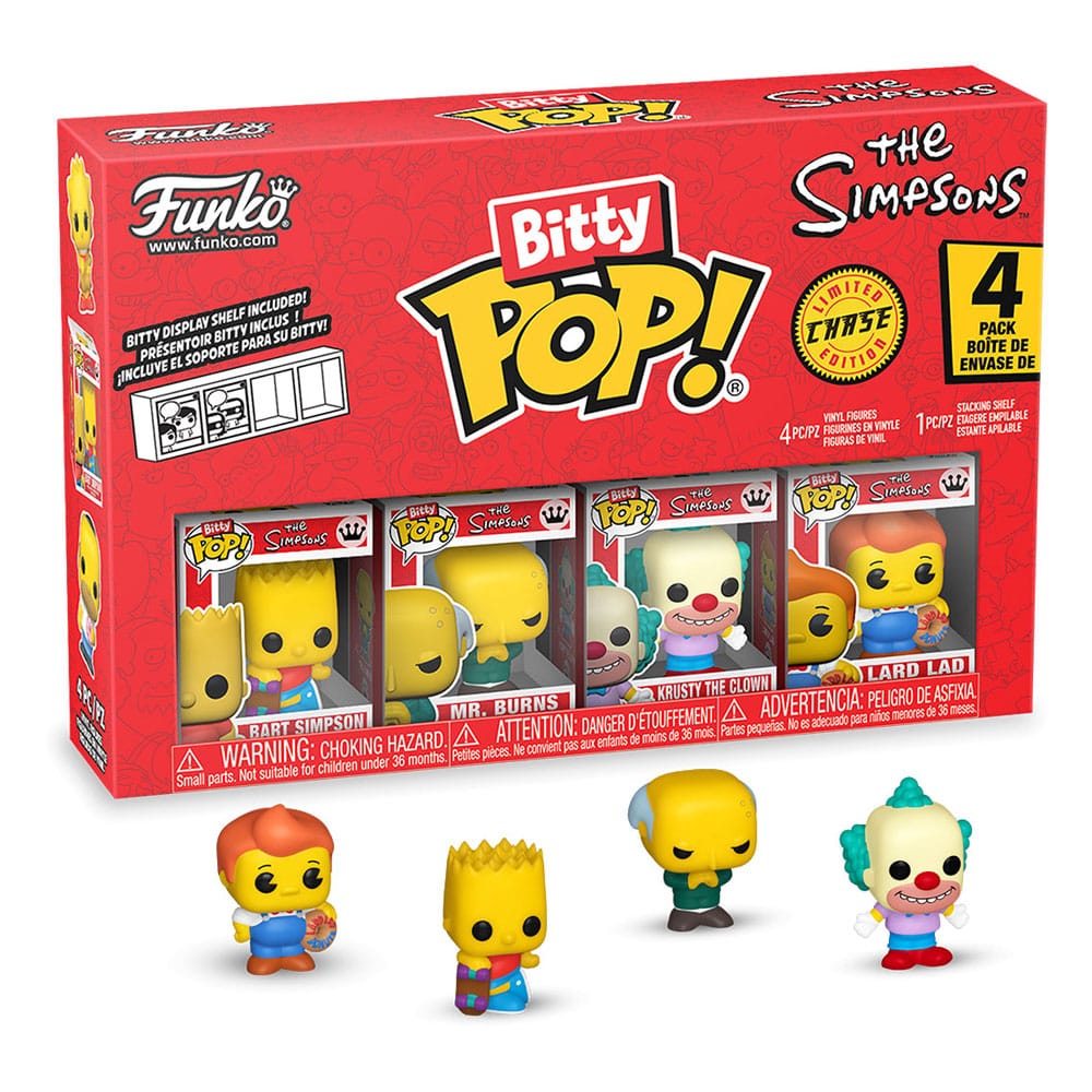 The Simpsons Bitty POP! Vinyl Figure 4-Pack Series 1