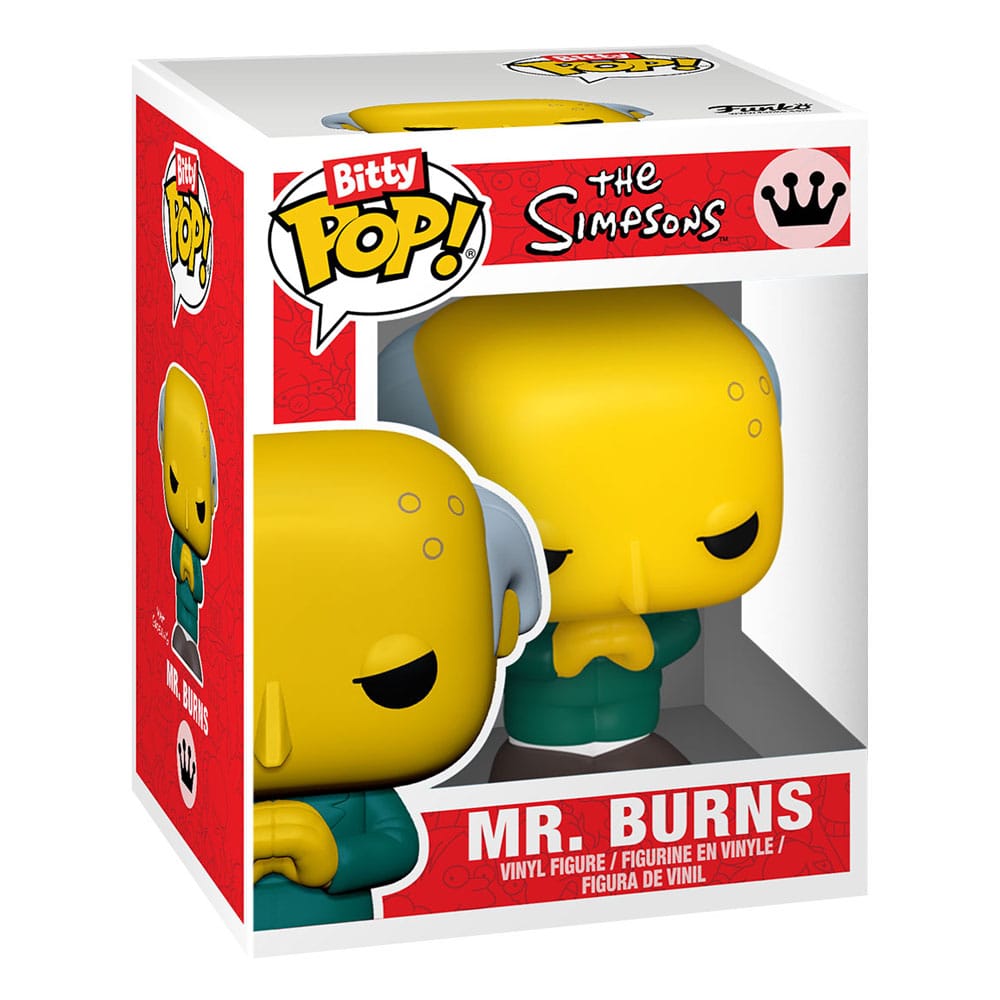 The Simpsons Bitty POP! Vinyl Figure 4-Pack Series 1 2 cm - Funko Mini Figures, Pop! Figures