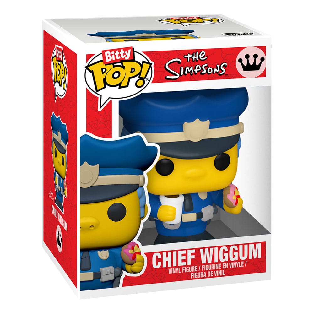 The Simpsons Bitty POP! Vinyl Figure 4-Pack Series 1 2 cm - Funko Mini Figures, Pop! Figures