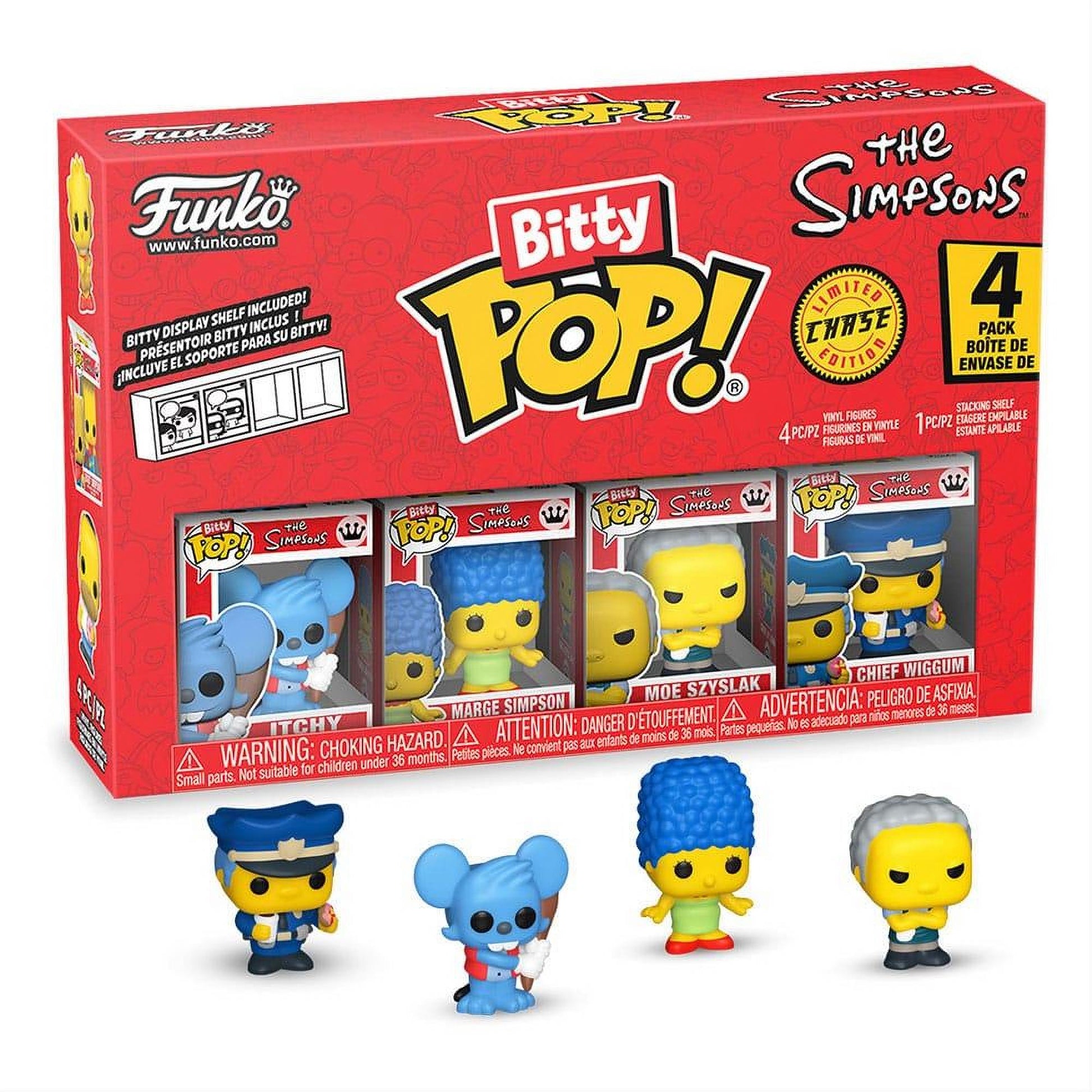 The Simpsons Bitty POP! Vinyl Figure 4-Pack Series 2 2 cm - Funko Pop! Figures