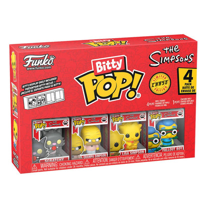 The Simpsons Bitty POP! Vinyl Figure 4-Pack Series 4 2 cm - Funko Pop! Figures