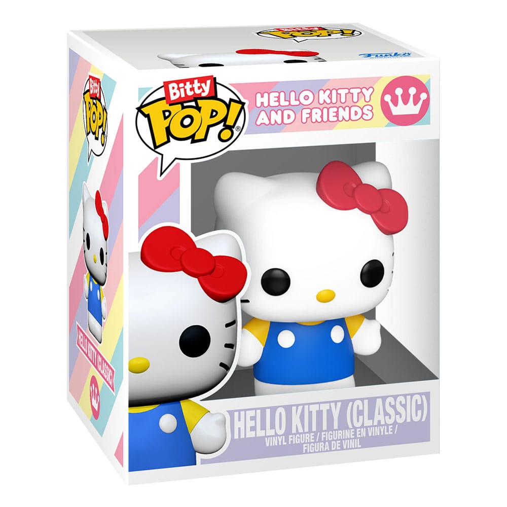 Hello Kitty and Friends Bitty POP! Vinyl Figure 4-Pack Series 1 2 cm - Funko Mini Figures, Pop! Figures