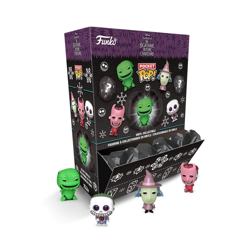Nightmare before Christmas Pocket POP! Vinyl Figure Coal Display (12)