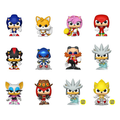 Sonic - The Hedgehog Mini Figures PDQ 5 cm Display Box Qty 12 - Funko Blind Boxes, Mini Figures & Capsule Toys