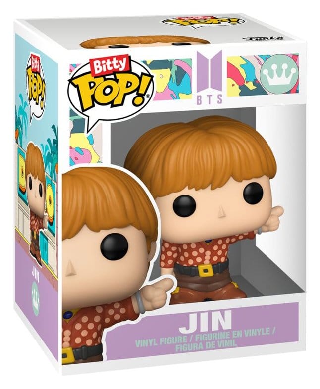 BTS Bitty POP! Stages Vinyl Figure Jin (Dynamite) 2,5 cm - Funko Mini Figures, Pop! Figures