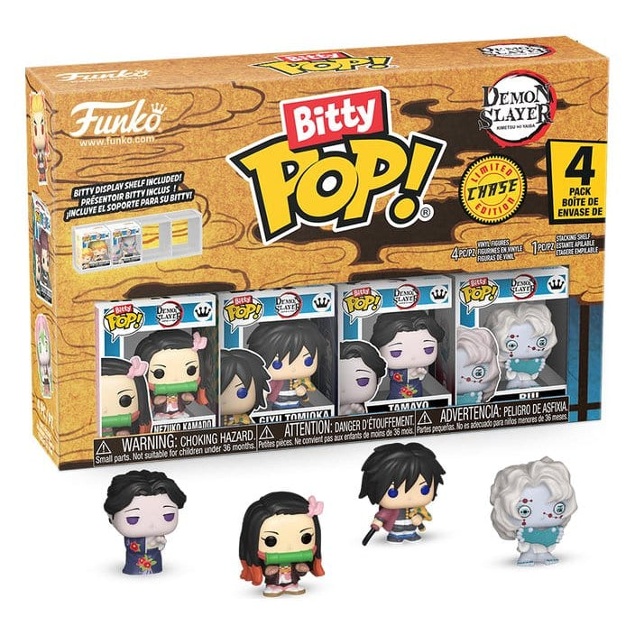 Demon Slayer: Kimetsu no Yaiba Bitty POP! Vinyl Figure 4-Pack Nezuko